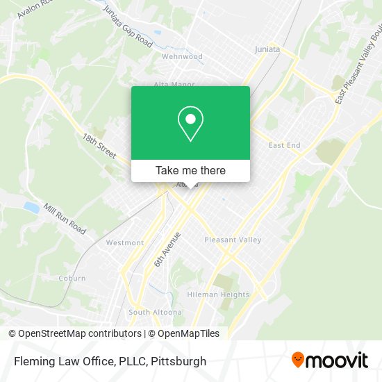 Mapa de Fleming Law Office, PLLC