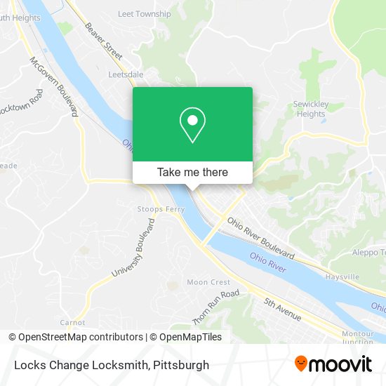 Locks Change Locksmith map