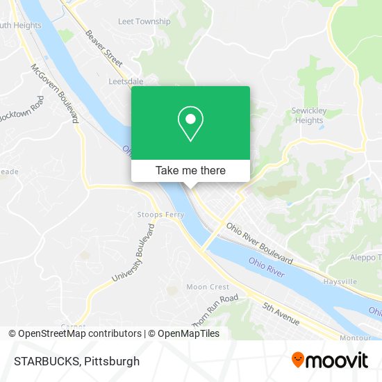 STARBUCKS map