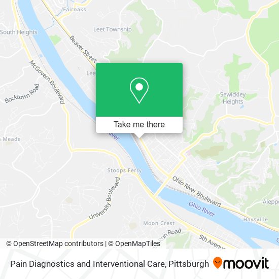 Pain Diagnostics and Interventional Care map