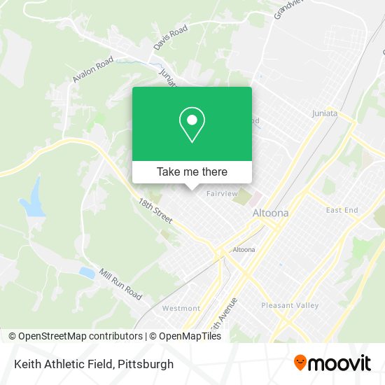 Mapa de Keith Athletic Field