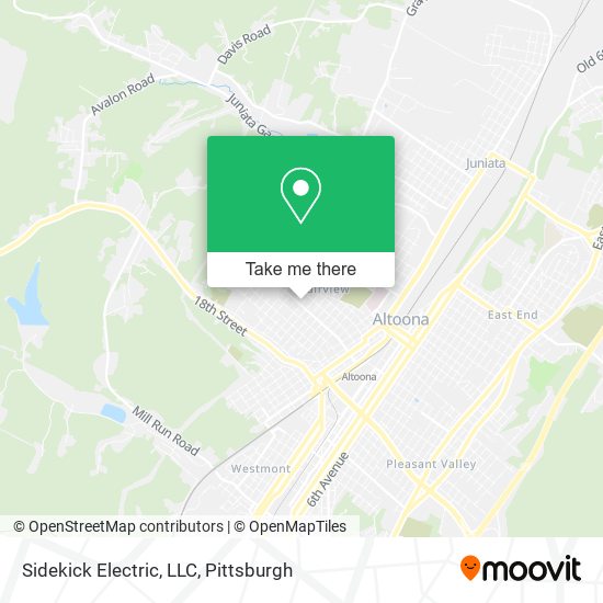 Mapa de Sidekick Electric, LLC