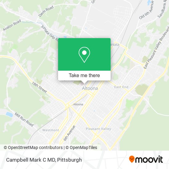 Campbell Mark C MD map
