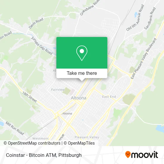 Coinstar - Bitcoin ATM map