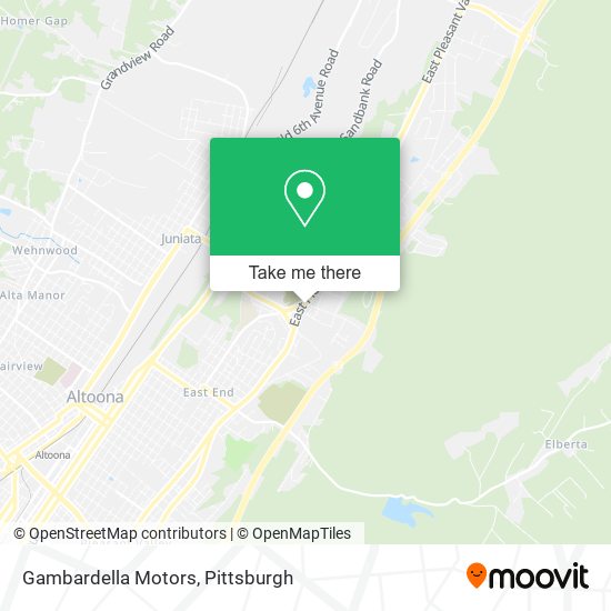 Mapa de Gambardella Motors