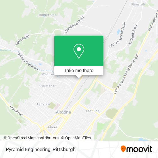 Pyramid Engineering map