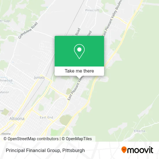 Principal Financial Group map