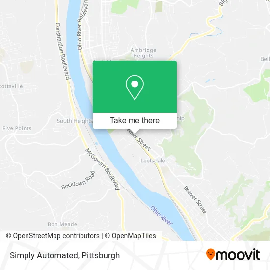 Simply Automated map