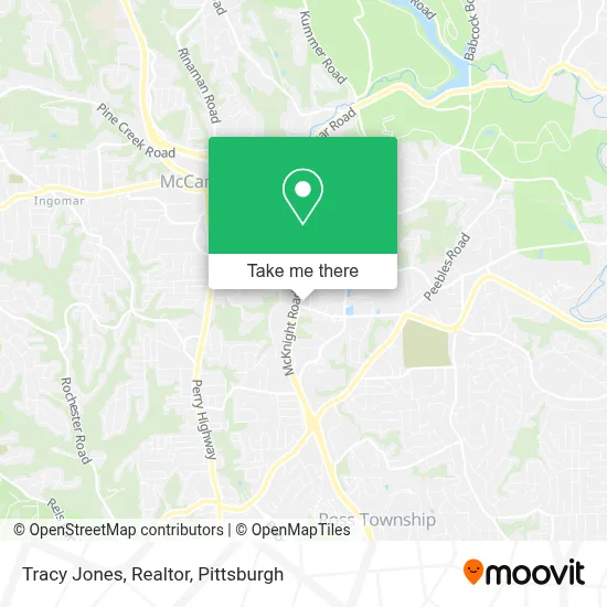 Tracy Jones, Realtor map