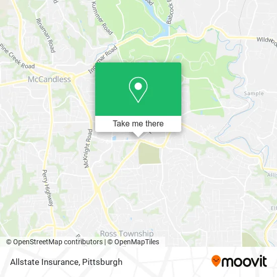 Allstate Insurance map