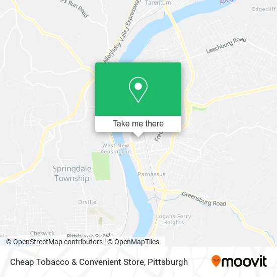 Cheap Tobacco & Convenient Store map