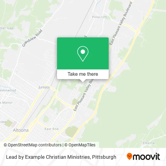 Lead by Example Christian Ministries map
