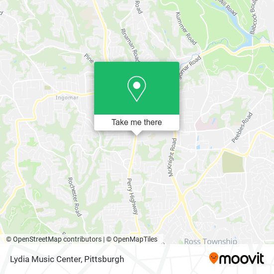 Mapa de Lydia Music Center