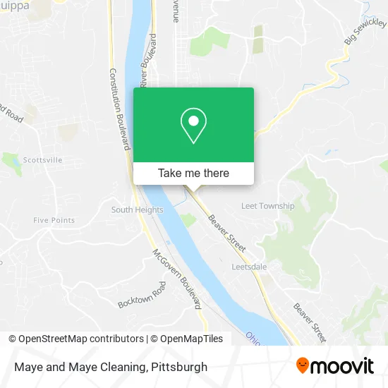 Mapa de Maye and Maye Cleaning
