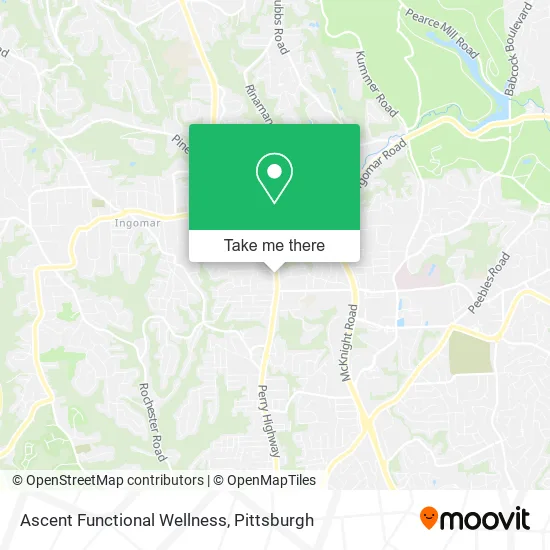 Ascent Functional Wellness map