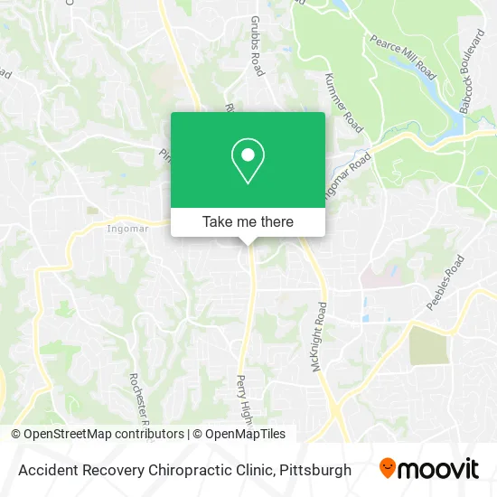 Accident Recovery Chiropractic Clinic map