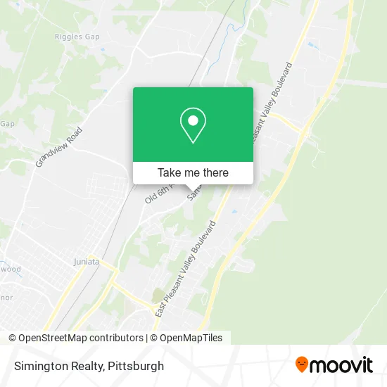 Simington Realty map