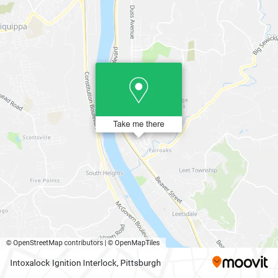 Intoxalock Ignition Interlock map