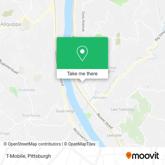 T-Mobile map