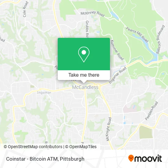 Coinstar - Bitcoin ATM map