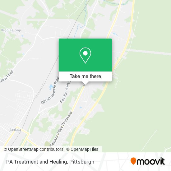 Mapa de PA Treatment and Healing