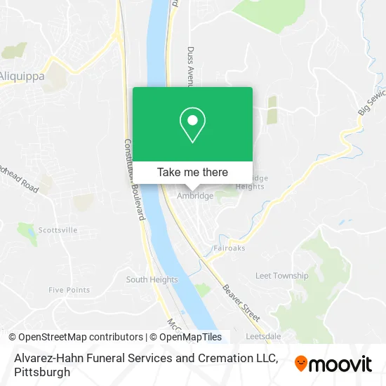 Alvarez-Hahn Funeral Services and Cremation LLC map