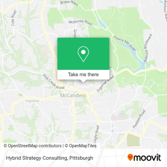 Hybrid Strategy Consulting map