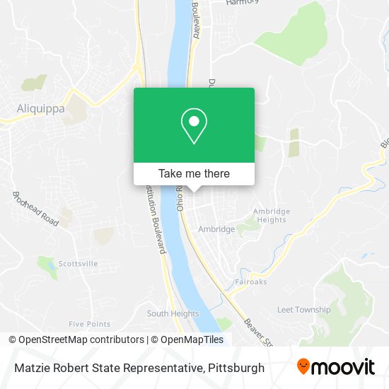 Mapa de Matzie Robert State Representative