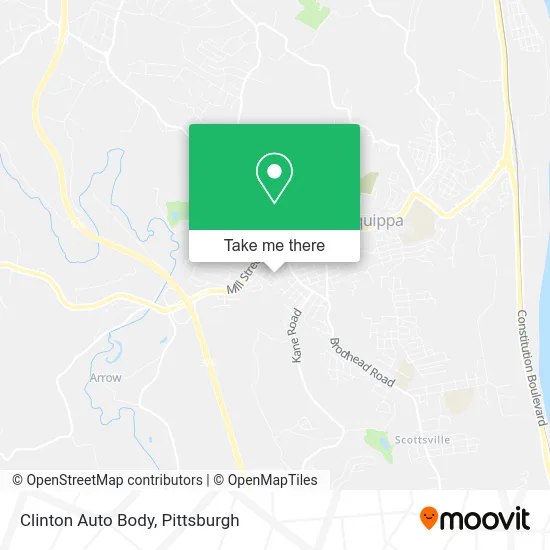 Clinton Auto Body map