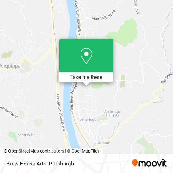 Brew House Arts map