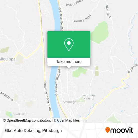 Glat Auto Detailing map