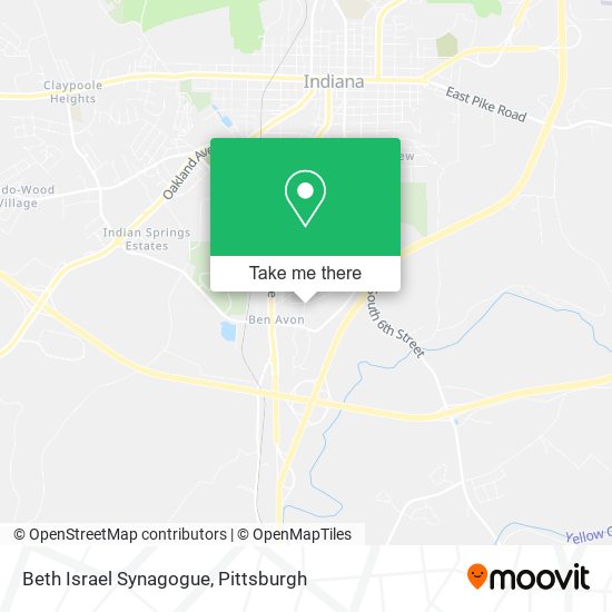 Beth Israel Synagogue map