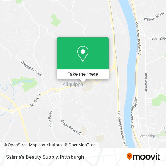 Salima's Beauty Supply map