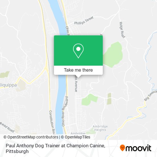 Mapa de Paul Anthony Dog Trainer at Champion Canine