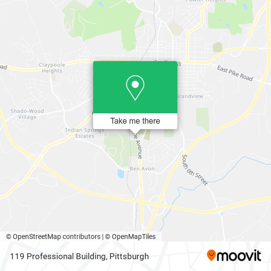119 Professional Building map