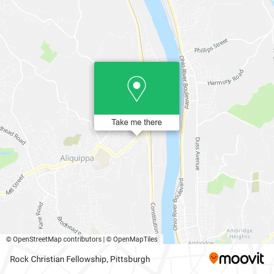 Rock Christian Fellowship map