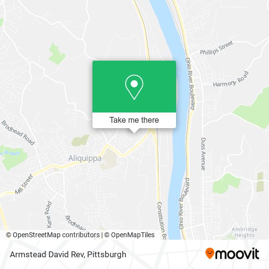 Armstead David Rev map
