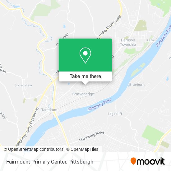 Mapa de Fairmount Primary Center