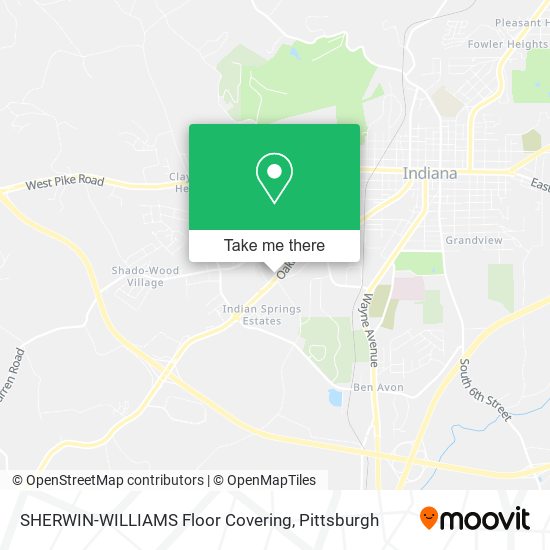 Mapa de SHERWIN-WILLIAMS Floor Covering