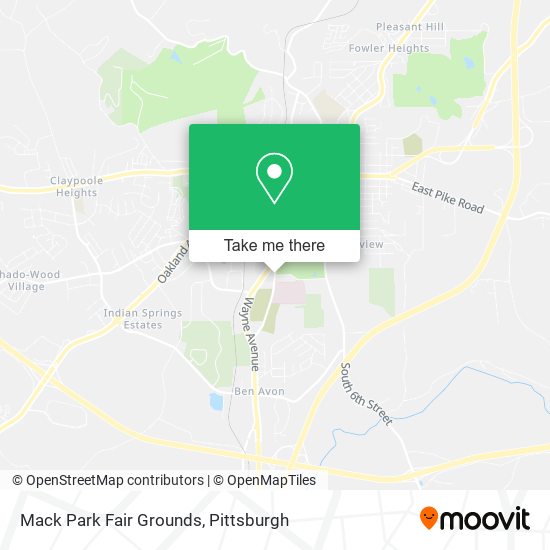 Mack Park Fair Grounds map