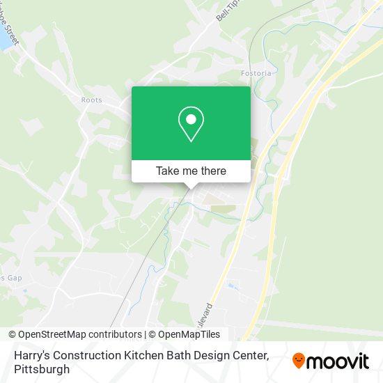 Mapa de Harry's Construction Kitchen Bath Design Center