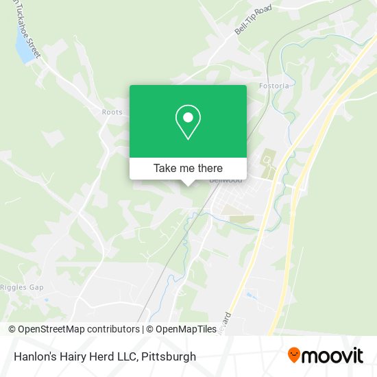 Hanlon's Hairy Herd LLC map