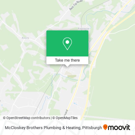 Mapa de McCloskey Brothers Plumbing & Heating