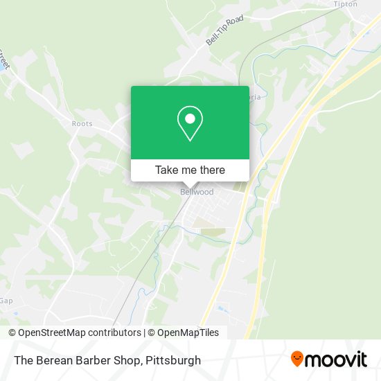 The Berean Barber Shop map