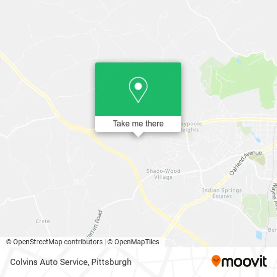 Colvins Auto Service map