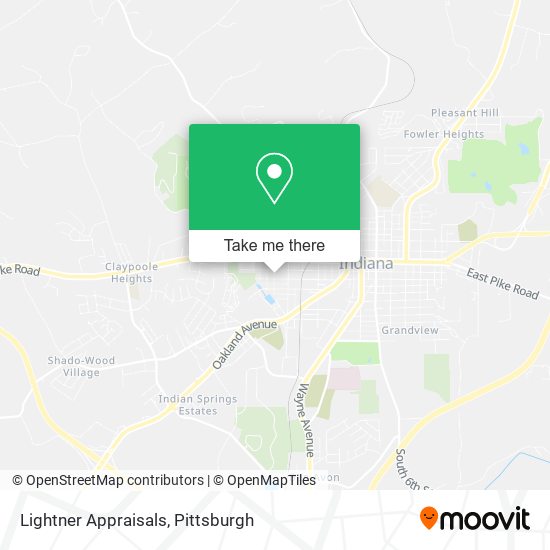 Lightner Appraisals map