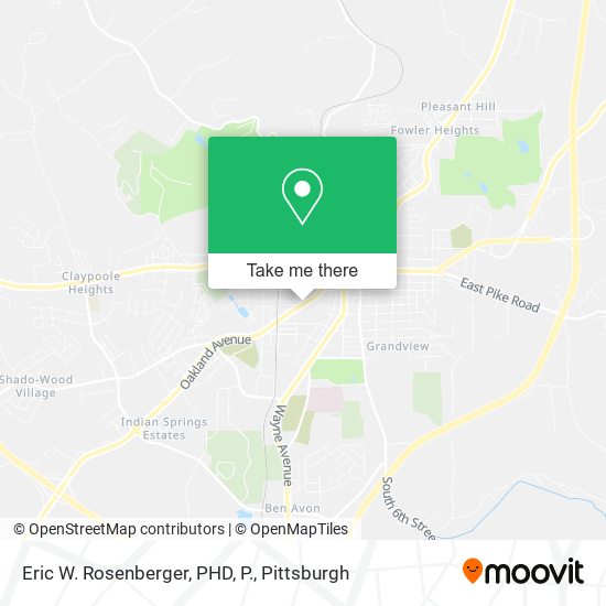 Eric W. Rosenberger, PHD, P. map