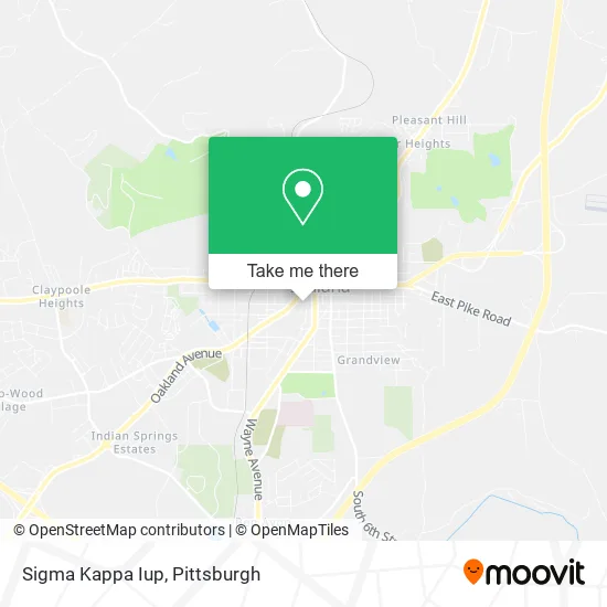 Sigma Kappa Iup map