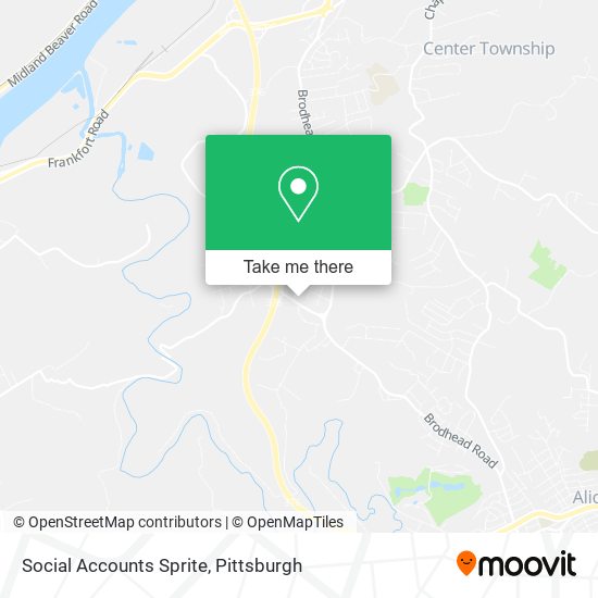 Social Accounts Sprite map