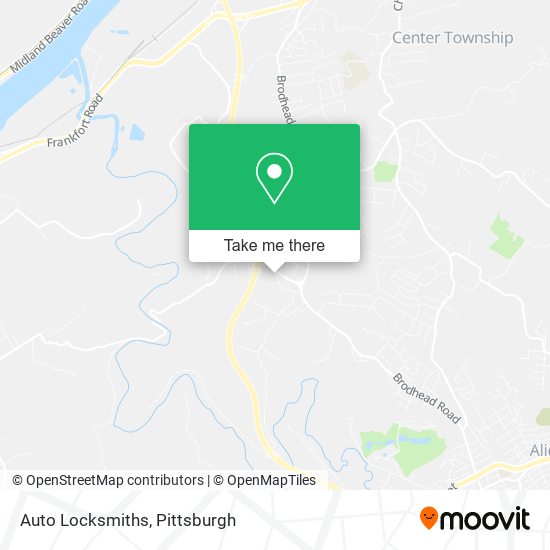 Auto Locksmiths map